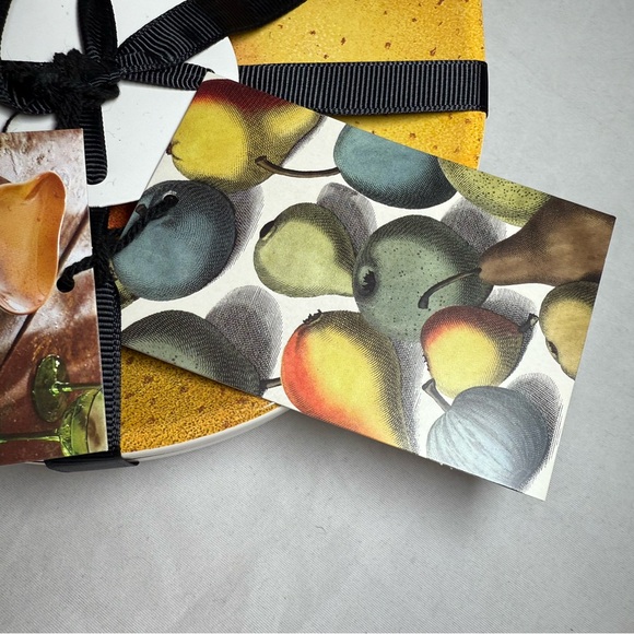 John Derian x Target Dessert Plate Plates x 4 Pear Shape Malamine BPA Free NEW - Picture 3 of 6